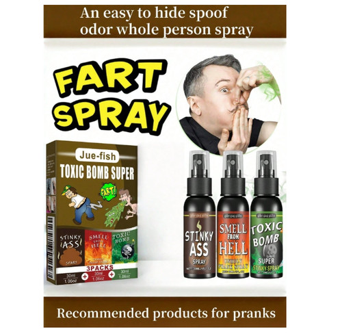 Stinky bomb fart spray - bomb,