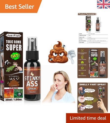 Safe portable fart spray - &,