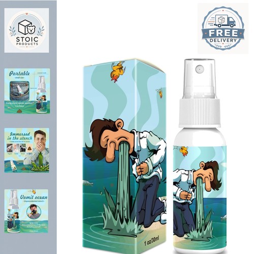 Blue fart spray joke non - fart,