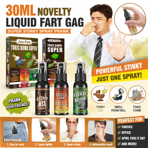 Hilarious 30ml fart spray can - spray,